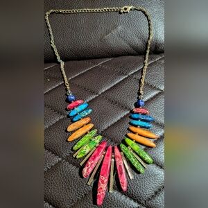 Colorful Stone Necklace